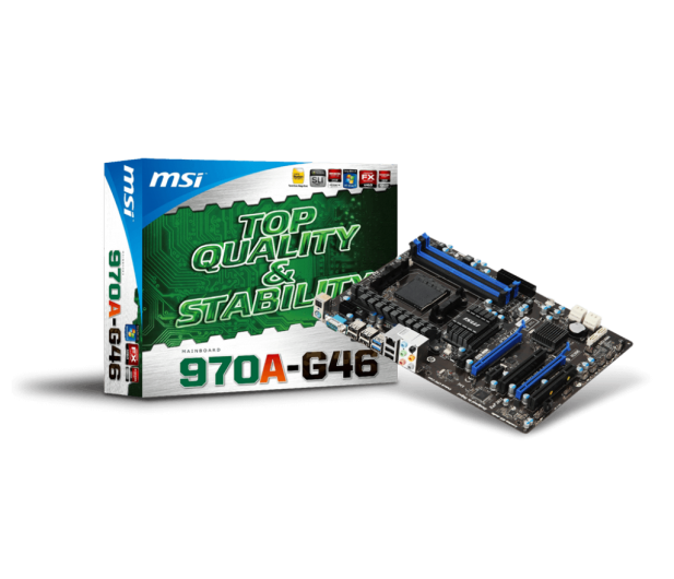 MSI 970A-G46 (970 2xPCI-E DDR3) - 76105 - zdjęcie